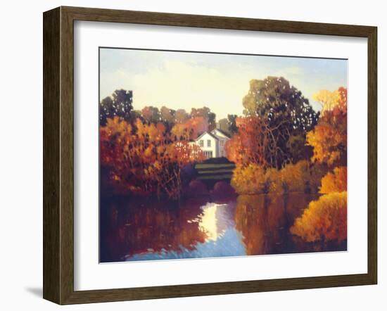 Afternoon Reflection-Max Hayslette-Framed Premium Giclee Print