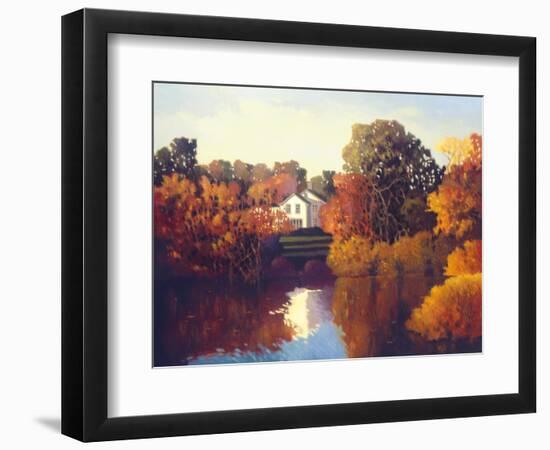 Afternoon Reflection-Max Hayslette-Framed Premium Giclee Print