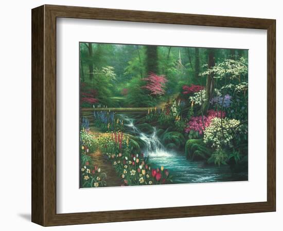 Afternoon Reflection-Egidio Antonaccio-Framed Art Print