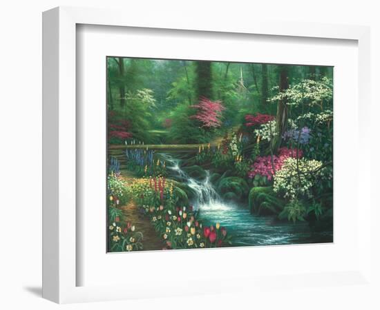 Afternoon Reflection-Egidio Antonaccio-Framed Art Print