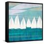 Afternoon Regatta I-Dan Meneely-Framed Stretched Canvas