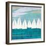 Afternoon Regatta I-Dan Meneely-Framed Premium Giclee Print