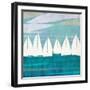 Afternoon Regatta I-Dan Meneely-Framed Premium Giclee Print