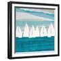 Afternoon Regatta II-Dan Meneely-Framed Premium Giclee Print