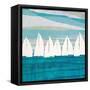 Afternoon Regatta II-Dan Meneely-Framed Stretched Canvas