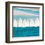 Afternoon Regatta II-Dan Meneely-Framed Art Print