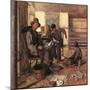 Afternoon Rest (Oil on Board)-Louis Charles Moeller-Mounted Giclee Print