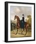 Afternoon Ride in Hyde Park, London-Alfred Frank De Prades-Framed Giclee Print