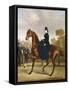 Afternoon Ride in Hyde Park, London-Alfred Frank De Prades-Framed Stretched Canvas