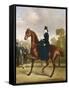 Afternoon Ride in Hyde Park, London-Alfred Frank De Prades-Framed Stretched Canvas