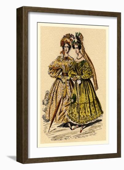 Afternoon's Fancy Dress-null-Framed Art Print