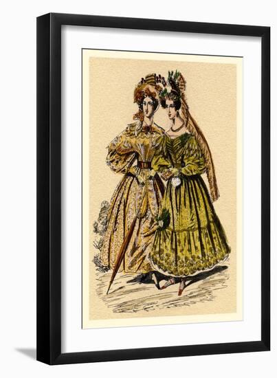 Afternoon's Fancy Dress-null-Framed Art Print