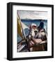 Afternoon Sea Breeze-Albert Edelfelt-Framed Art Print