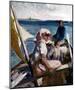 Afternoon Sea Breeze-Albert Edelfelt-Mounted Art Print