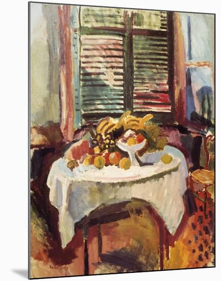 Afternoon Still Life-Raoul Dufy-Mounted Premium Giclee Print