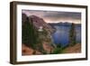 Afternoon Storm at Crater Lake, Oregon-Vincent James-Framed Photographic Print