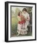 Afternoon Story Time-null-Framed Art Print