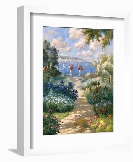 Afternoon Stroll-Alberto Pasini-Framed Art Print