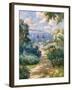 Afternoon Stroll-Alberto Pasini-Framed Art Print