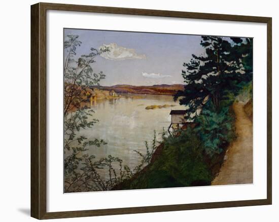 Afternoon Sun, 1895-Harald Oscar Sohlberg-Framed Giclee Print