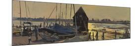Afternoon Sunlight, Bosham: The Collie Sea Dog, 2011-Peter Brown-Mounted Giclee Print