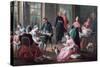 Afternoon Tea, 1778-Jan Garemijn-Stretched Canvas