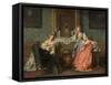 Afternoon Tea, 1879-Jean Carolus-Framed Stretched Canvas