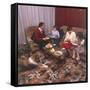 Afternoon Tea 1981-null-Framed Stretched Canvas