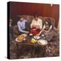 Afternoon Tea 1981-null-Stretched Canvas