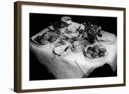 Afternoon Tea and Cakes-null-Framed Photographic Print