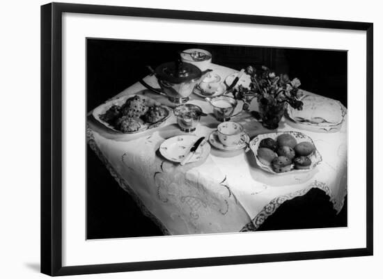 Afternoon Tea and Cakes-null-Framed Photographic Print