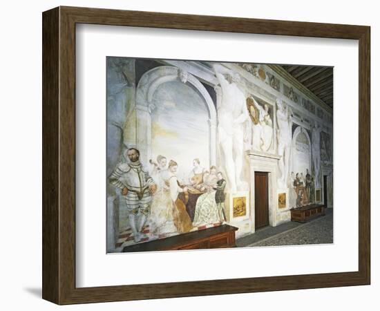 Afternoon Tea and Concert-Giovanni Antonio Fasolo-Framed Giclee Print