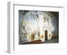 Afternoon Tea and Concert-Giovanni Antonio Fasolo-Framed Giclee Print