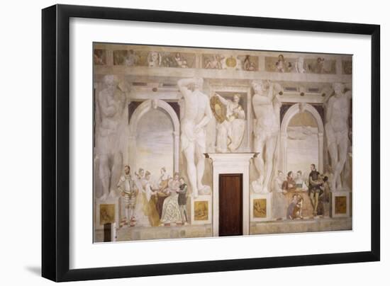 Afternoon Tea and Concert-Giovanni Antonio Fasolo-Framed Giclee Print