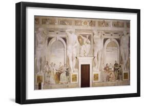 Afternoon Tea and Concert-Giovanni Antonio Fasolo-Framed Giclee Print