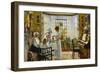 Afternoon Tea, c.1914-Paul Fischer-Framed Premium Giclee Print