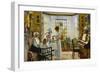 Afternoon Tea, c.1914-Paul Fischer-Framed Premium Giclee Print