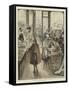 Afternoon Tea in Regent Street-Mary L. Gow-Framed Stretched Canvas