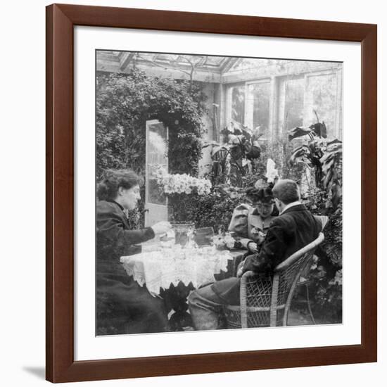 Afternoon Tea, Late 19th Century-null-Framed Giclee Print