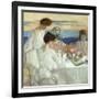 Afternoon Tea on the Terrace-Frederick Carl Frieseke-Framed Giclee Print