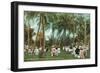 Afternoon Tea, Palm Beach, Florida-null-Framed Art Print