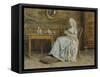Afternoon Tea-George Goodwin Kilburne-Framed Stretched Canvas