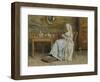 Afternoon Tea-George Goodwin Kilburne-Framed Giclee Print