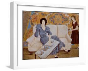 Afternoon Tea-Patricia O'Brien-Framed Giclee Print