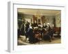 Afternoon Tea-Peter Ilsted-Framed Giclee Print