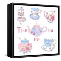 Afternoon Tea-Anna Platts-Framed Stretched Canvas