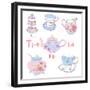 Afternoon Tea-Anna Platts-Framed Giclee Print