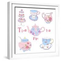 Afternoon Tea-Anna Platts-Framed Giclee Print