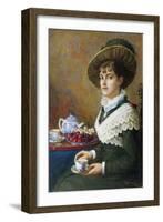 Afternoon Tea-Elizabeth S. Guinness-Framed Giclee Print