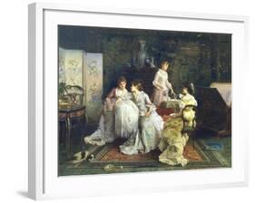 Afternoon Tea-Alexander Rossi-Framed Giclee Print